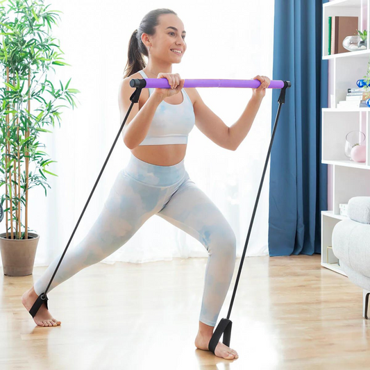 Kali - Pilates Fitness Bar Kit with Resistance Bands